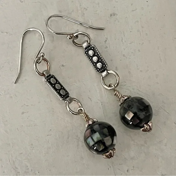 ARTISAN Earrings - “Queen of the Ball” Dangles - Picture 5 of 9